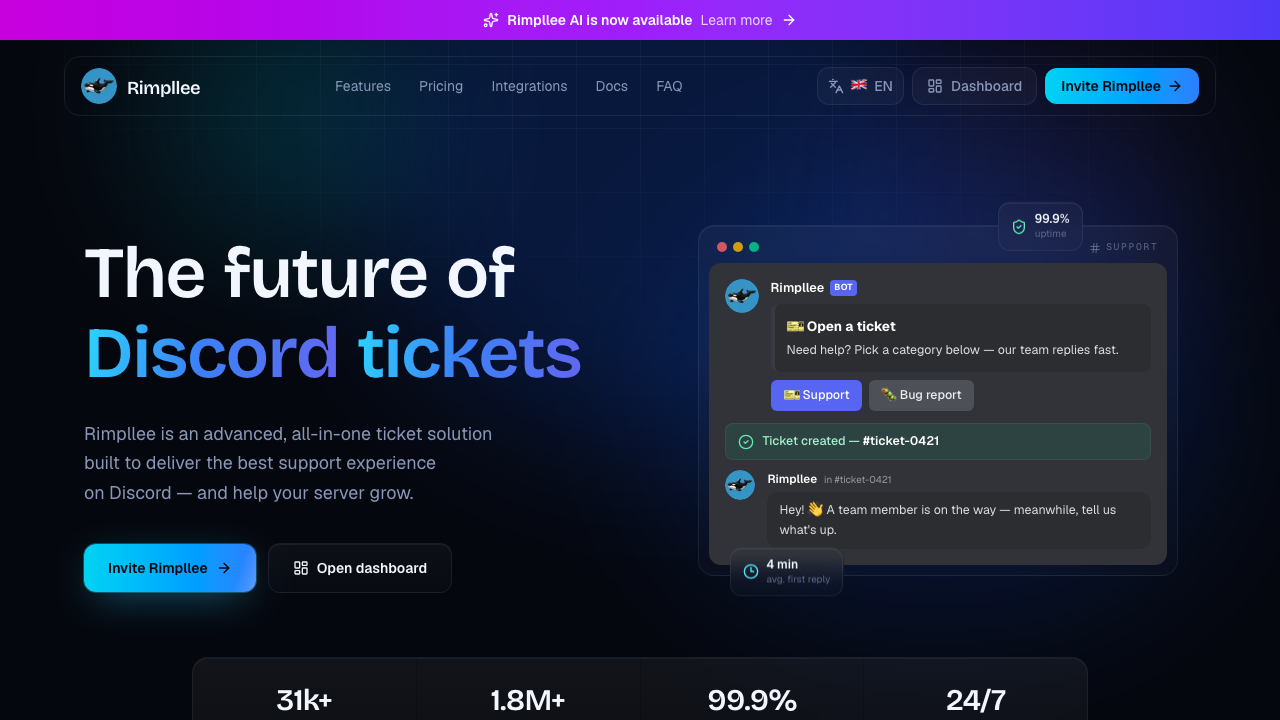 Rimpllee website preview